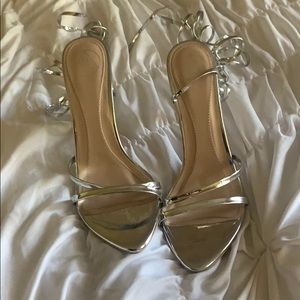 Missguided Lace up heels